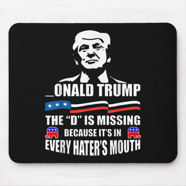 Donald Trump D saknar Trump Supporter Musmatta (Framsidan)