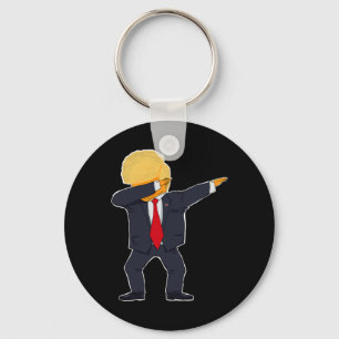 Donald Trump Dab  Nyckelring