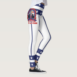 Donald Trump - DANANDEAMERIKA UNDERBAR och STARK Leggings