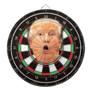 Donald Trump Dartboard Anti-Trump Funny Policy Darttavla
