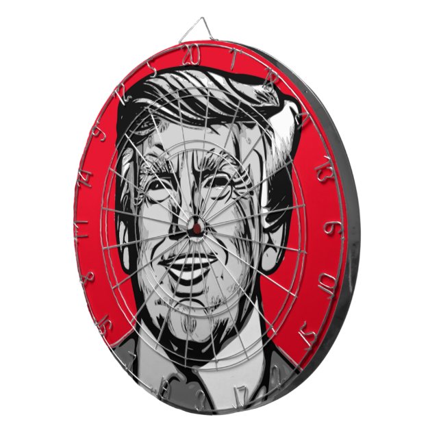DONALD TRUMP DARTTAVLA (Högra Framsidan)