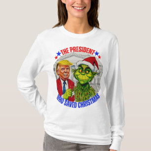 DONALD TRUMP - DEN PRESIDENT SOM SPARADE CHRISTMAS T SHIRT