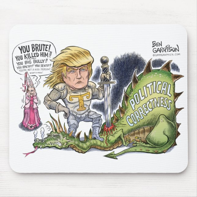 Donald Trump drakeSlayer Mousepad Musmatta (Framsidan)