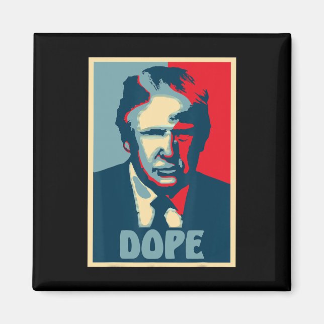 Donald Trump Drogval Val Kampanj President USA  Magnet (Framsidan)