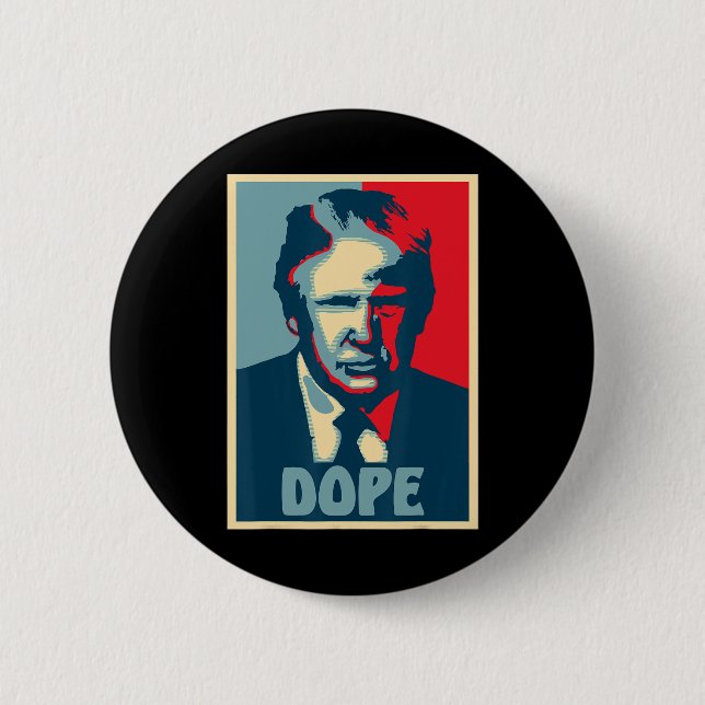 Donald Trump Drogvalet Kul President Usa  Knapp (Framsida)