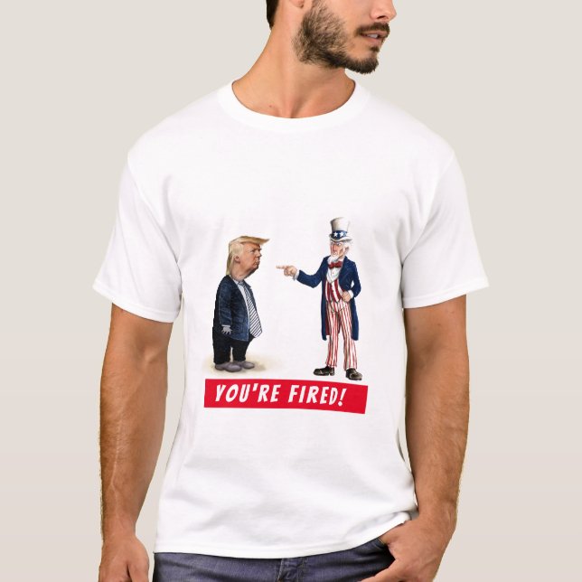 Donald Trump Du är uttråkad! T Shirt (Framsida)