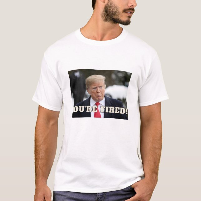 Donald Trump Du är uttråkad! T-Skift T Shirt (Framsida)