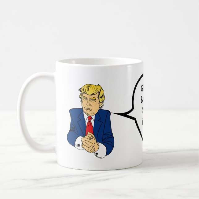 Donald Trump - du avfyras Kaffemugg (Vänster)