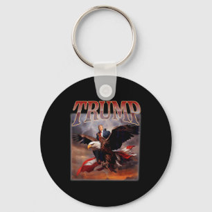 Donald Trump Eagle Usa President 2024 Ta Amerika Nyckelring