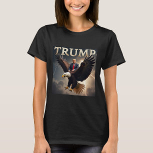 Donald Trump Eagle USA:s president Amerika T Shirt