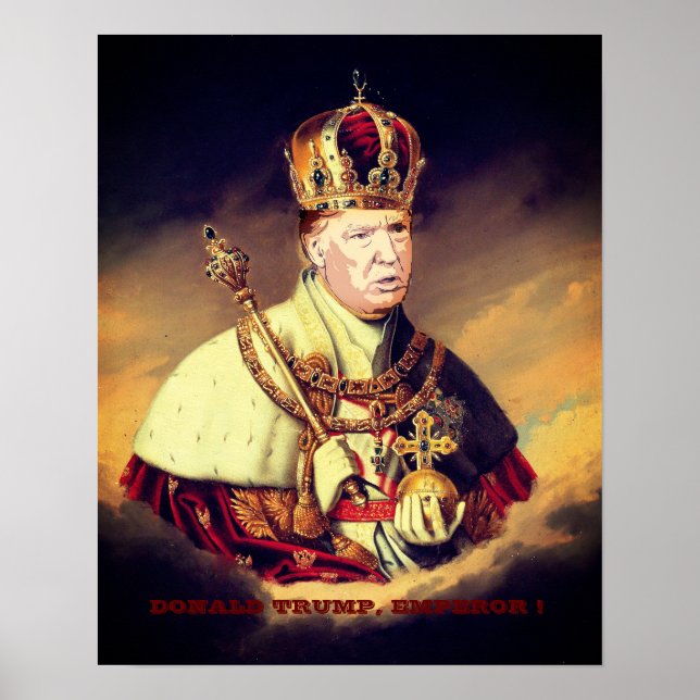 DONALD TRUMP, EMPEROR! POSTER (Framsidan)