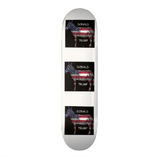 Donald Trump - en vilken åsna! Mini Skateboard Bräda 18,7 Cm
