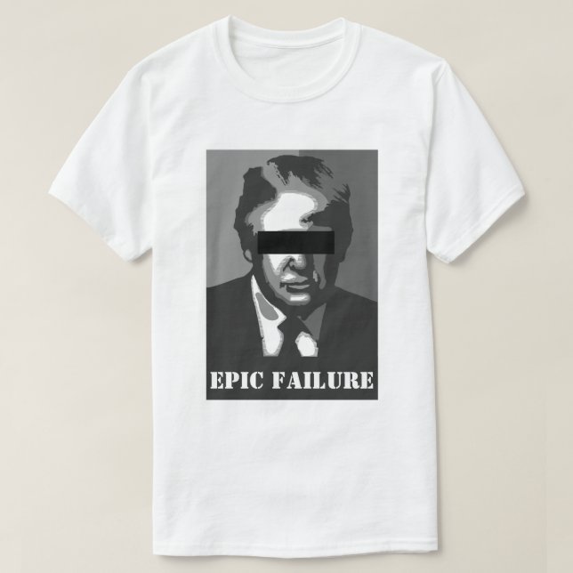 Donald Trump EPISKT FIASKO T Shirt (Design framsida)