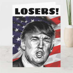 DONALD TRUMP FARS DAG KORTAR "LOSERS"! KORT