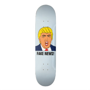 DONALD TRUMP "FEJKAR NYHETERNA!", SKATEBOARDS