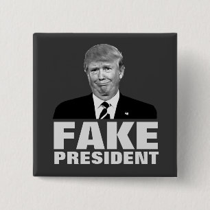 Donald Trump FEJKAR PRESIDENT Knapp