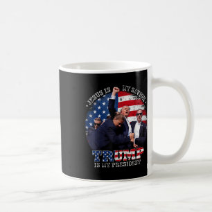 Donald Trump Fig Jesus är min själ. Kaffemugg