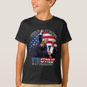 Donald Trump Fig Jesus är min själ. T Shirt
