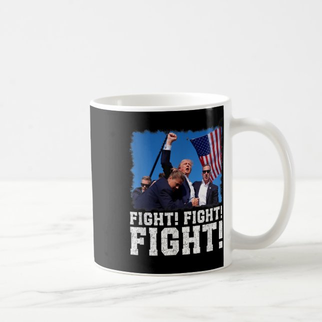Donald Trump Fighters Fighters Supporters Am Kaffemugg (Höger)