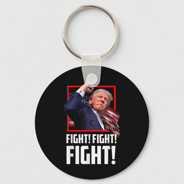Donald Trump Fighters Fighters Supporters Am Nyckelring (Framsida)