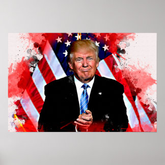 Donald Trump Firande Poster