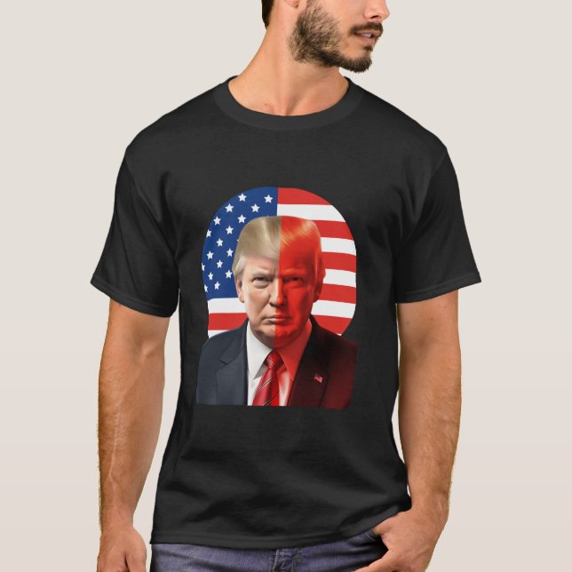 Donald Trump Fist Pump 2024 Tee T Shirt (Framsida)