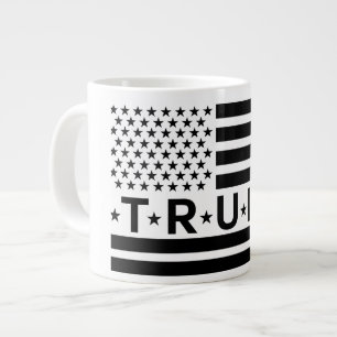 Donald Trump Flagga 2024 Ta Amerika tillbaka Jumbo Mugg