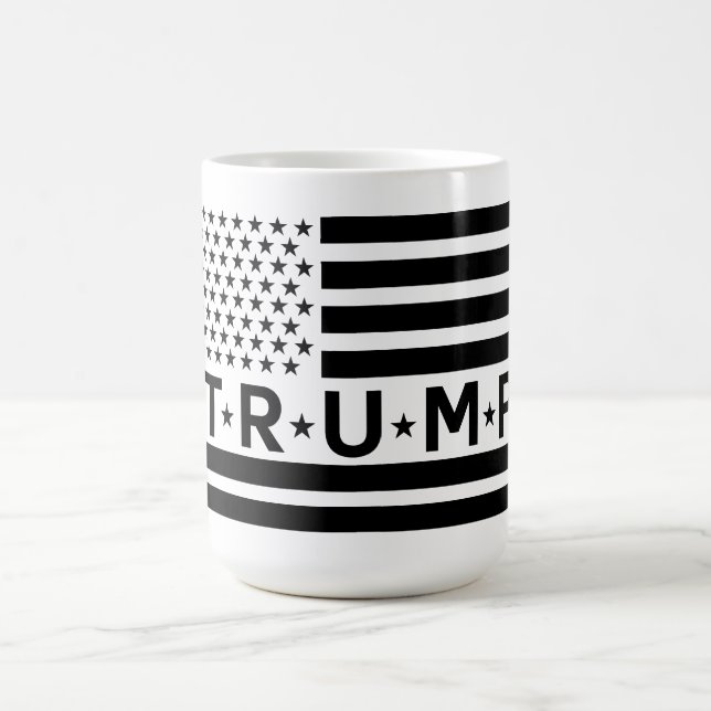 Donald Trump Flagga 2024 Ta Amerika tillbaka Kaffemugg (Center)