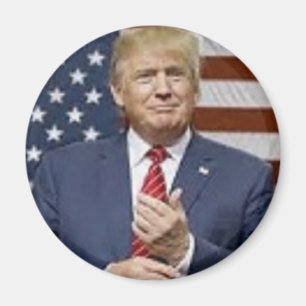 Donald Trump flagga Magnet
