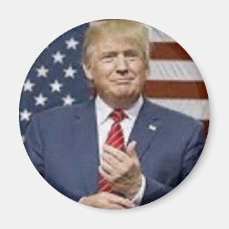 Donald Trump Flagga Magnet