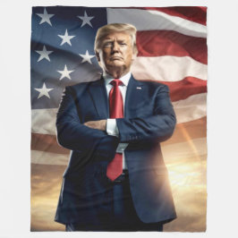 DONALD TRUMP FLEECEFILT