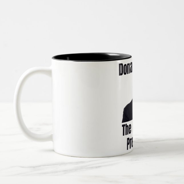 Donald Trump Folkets president Coffee Mugg (Vänster)