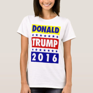Donald Trump för kvinna för president 2016 T-shirt