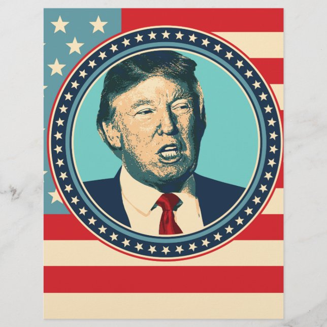Donald Trump för president (Framsida)