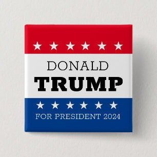 Donald Trump för president 2024 Knapp