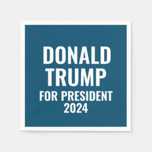 Donald Trump för president 2024 Pappersservett