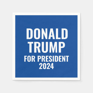 Donald Trump för president 2024 Pappersservett