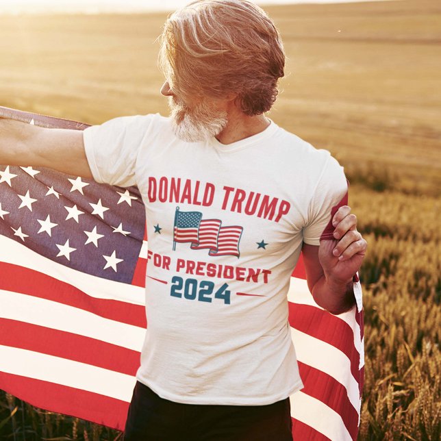 Donald Trump för president 2024 T Shirt (Skapare uppladdad)