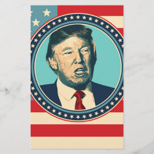 Donald Trump för president Brevpapper