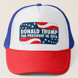 Donald Trump för president i 2016 Truckerkeps