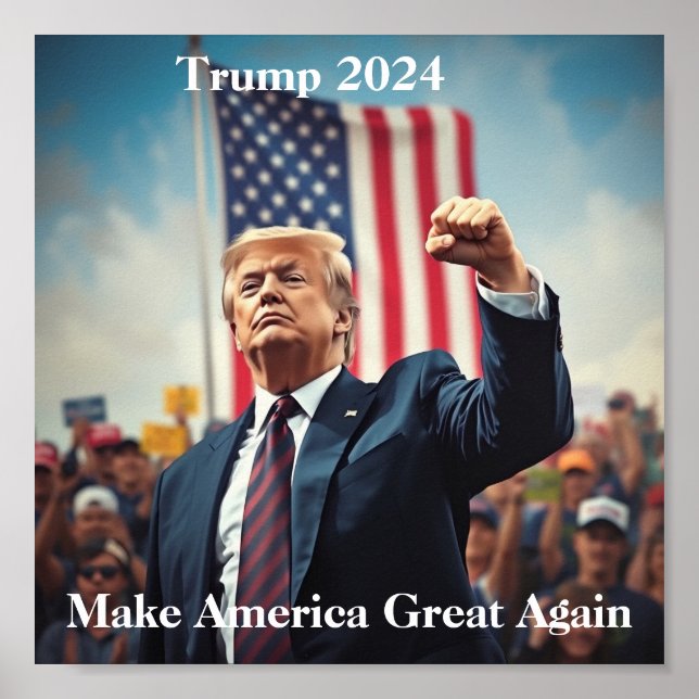 Donald Trump för president Poster (Framsidan)
