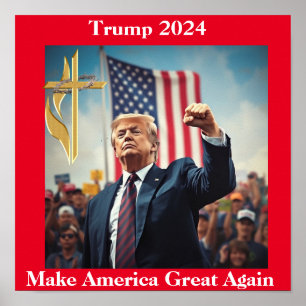 Donald Trump för president Poster
