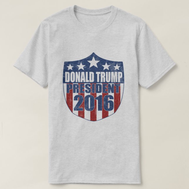 Donald Trump för president skyddar Tröja (Design framsida)