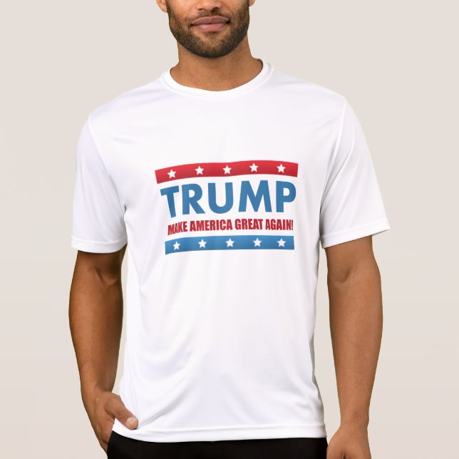 Donald Trump för president T-shirt (Framsida)
