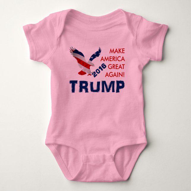 Donald Trump för president T-shirt (Framsida)