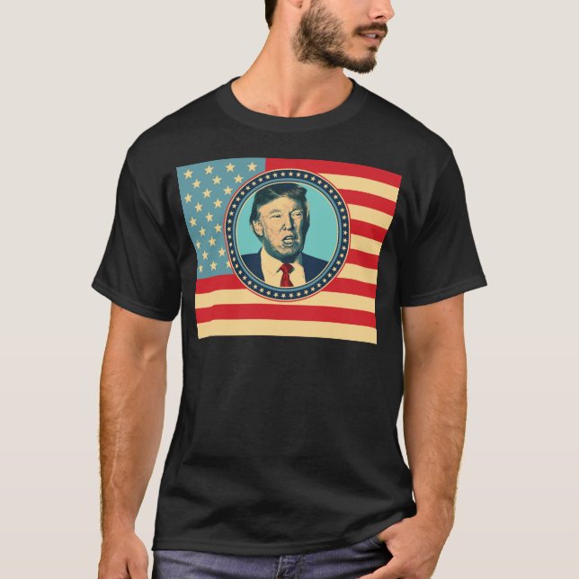 Donald Trump för president Tee Shirt (Framsida)