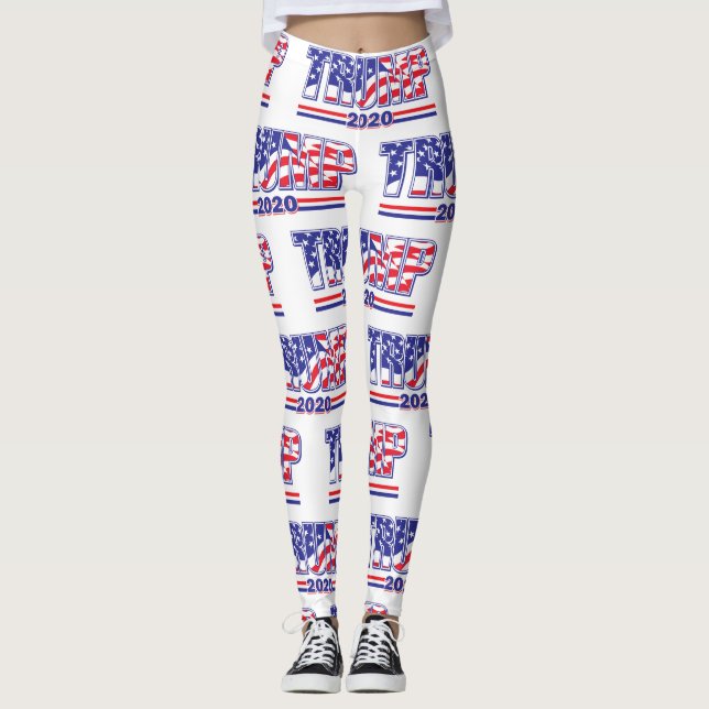Donald Trump för president Trump 2020 Leggings (Framsida)