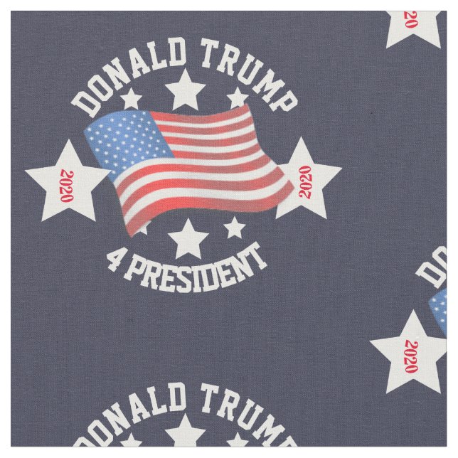 Donald Trump för president Tyg (Närbild)