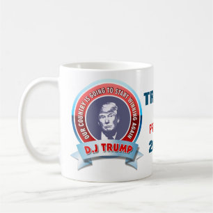 Donald Trump för presidenten 2016 Kaffemugg