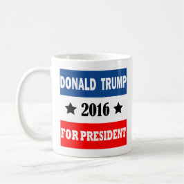 Donald Trump för presidenten 2016 Kaffemugg